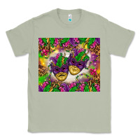 Matcha Mardi Gras masks tumbler Classic Tee - HowdyJamesFarm