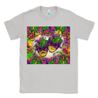 Moon Dust Mardi Gras masks tumbler Classic Tee - HowdyJamesFarm