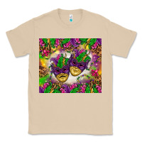Mushroom Mardi Gras masks tumbler Classic Tee - HowdyJamesFarm