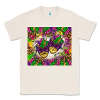 Natural Mardi Gras masks tumbler Classic Tee - HowdyJamesFarm