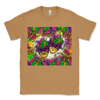 Toasted Coconut Mardi Gras masks tumbler Classic Tee - HowdyJamesFarm