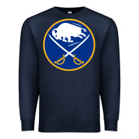 Navy the-sabres-buffalo-sports Premium Sweatshirt - linhVisuals