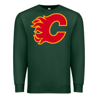 The-flames-calgary-sports Premium Sweatshirt | Teevron