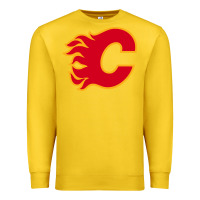Lemon the-flames-calgary-sports Premium Sweatshirt - linhVisuals