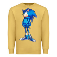 Antique Gold Söniĉ Kids Premium Sweatshirt - linhVisuals