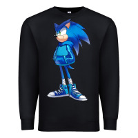 Black Söniĉ Kids Premium Sweatshirt - linhVisuals
