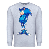 Heather Grey Söniĉ Kids Premium Sweatshirt - linhVisuals