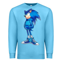 Ocean Blue Söniĉ Kids Premium Sweatshirt - linhVisuals