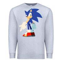 Heather Grey Söniĉ Kids Premium Sweatshirt - linhVisuals
