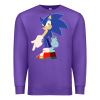 Purple Söniĉ Kids Premium Sweatshirt - linhVisuals