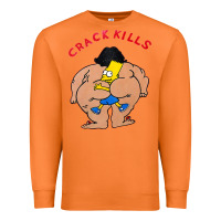 Carrot bart crack kills Premium Sweatshirt - linhVisuals