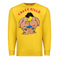 Lemon bart crack kills Premium Sweatshirt - linhVisuals