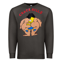 Smoke bart crack kills Premium Sweatshirt - linhVisuals