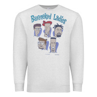 Oatmeal Heather barenaked ladies vintage 1993 cartoon Premium Sweatshirt - linhVisuals