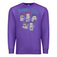 Purple barenaked ladies vintage 1993 cartoon Premium Sweatshirt - linhVisuals