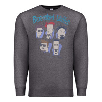 Charcoal Heather barenaked ladies vintage 1993 cartoon Premium Sweatshirt - linhVisuals