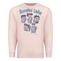 Pale Pink barenaked ladies vintage 1993 cartoon Premium Sweatshirt - linhVisuals