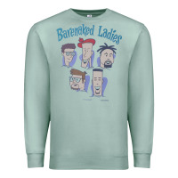 Seafoam barenaked ladies vintage 1993 cartoon Premium Sweatshirt - linhVisuals