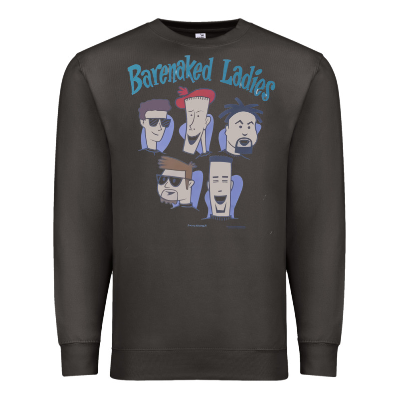 Barenaked Ladies Vintage 1993 Cartoon Premium Sweatshirt by linhVisuals | Teevron