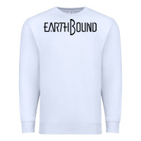 White Earthbound Premium Sweatshirt - linhVisuals