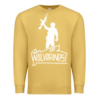 Antique Gold Red Dawn Wolverines Premium Sweatshirt - linhVisuals