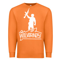Carrot Red Dawn Wolverines Premium Sweatshirt - linhVisuals