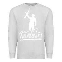 Dove Grey Red Dawn Wolverines Premium Sweatshirt - linhVisuals