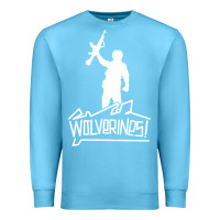 Ocean Blue Red Dawn Wolverines Premium Sweatshirt - linhVisuals