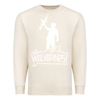 Sandshell Red Dawn Wolverines Premium Sweatshirt - linhVisuals