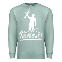 Seafoam Red Dawn Wolverines Premium Sweatshirt - linhVisuals