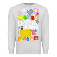 Dove Grey battle for dream island poster [tb] Premium Sweatshirt - linhVisuals