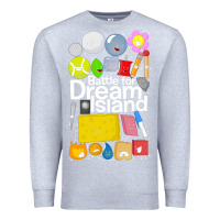 Heather Grey battle for dream island poster [tb] Premium Sweatshirt - linhVisuals