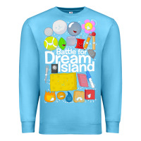 Ocean Blue battle for dream island poster [tb] Premium Sweatshirt - linhVisuals
