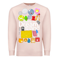 Pale Pink battle for dream island poster [tb] Premium Sweatshirt - linhVisuals