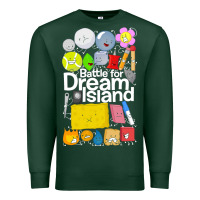 Sports Green battle for dream island poster [tb] Premium Sweatshirt - linhVisuals