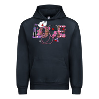 Navy valentines day nurse love Urban Hoodie - RanaPortraitStore