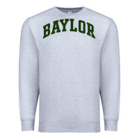 Heather Grey baylor [tw] Premium Sweatshirt - linhVisuals
