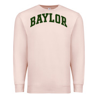 Pale Pink baylor [tw] Premium Sweatshirt - linhVisuals