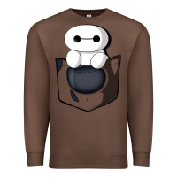 Chestnut baymax in pocket Premium Sweatshirt - linhVisuals