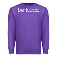 Purple be kind. [tb] Premium Sweatshirt - linhVisuals