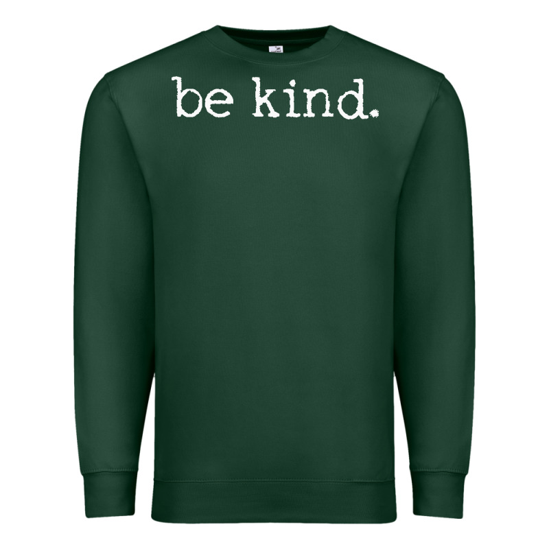 Be Kind. [tb] Premium Sweatshirt by linhVisuals | Teevron