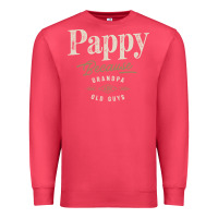 Cardinal Mens Pappy Because Grandpa Is For Old Guys Funny Premium Sweatshirt - linhVisuals