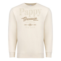 Sandshell Mens Pappy Because Grandpa Is For Old Guys Funny Premium Sweatshirt - linhVisuals