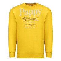 Lemon Mens Pappy Because Grandpa Is For Old Guys Funny Premium Sweatshirt - linhVisuals