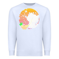 White cat t  shirt ramen noodles kawaii cat t  shirt Premium Sweatshirt - linhVisuals