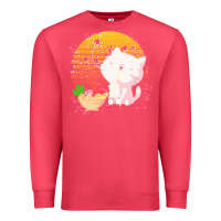 Cardinal cat t  shirt ramen noodles kawaii cat t  shirt Premium Sweatshirt - linhVisuals