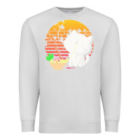 Dove Grey cat t  shirt ramen noodles kawaii cat t  shirt Premium Sweatshirt - linhVisuals