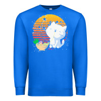 True Royal cat t  shirt ramen noodles kawaii cat t  shirt Premium Sweatshirt - linhVisuals