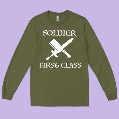Soldıer First Class Long Sleeve Tee Designed By Bettercallsaul