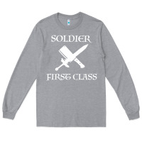 Heather Grey Soldıer First Class Long Sleeve Tee - Bettercallsaul
